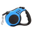 thumbnail image 1 of Correa de perro retráctil de 5 m de largo, doble bloqueo automático, correa de Azul Yuyangstore correas de mascotas, 1 of 7