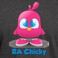 thumbnail image 3 of CafePress - RA Chicks Cute Pink Chicky Dark T Shirt - Men's Classic Graphic Cotton T-Shirt, 3 of 4