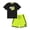Black, variant on Toddler Boys "Velocity" Tee & Short Set, Sizes 12M-5T