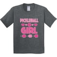 thumbnail image 3 of Inktastic Pickleball Girl Youth T-Shirt, 3 of 5