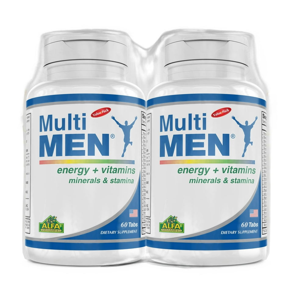 Multi Men Daily Multivitamins for Men for Energy + Vitamins Daily