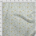 thumbnail image 4 of oneOone Cotton Jersey Light Gray Fabric Floral Craft Projects Decor Fabric Printed By The Yard 58 Inch Wide, 4 of 4