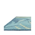 thumbnail image 2 of Unique Loom Outdoor Coastal Collection Area Rug - Flamingo (2' 7" x 10' Runner Multi/Teal), 2 of 7