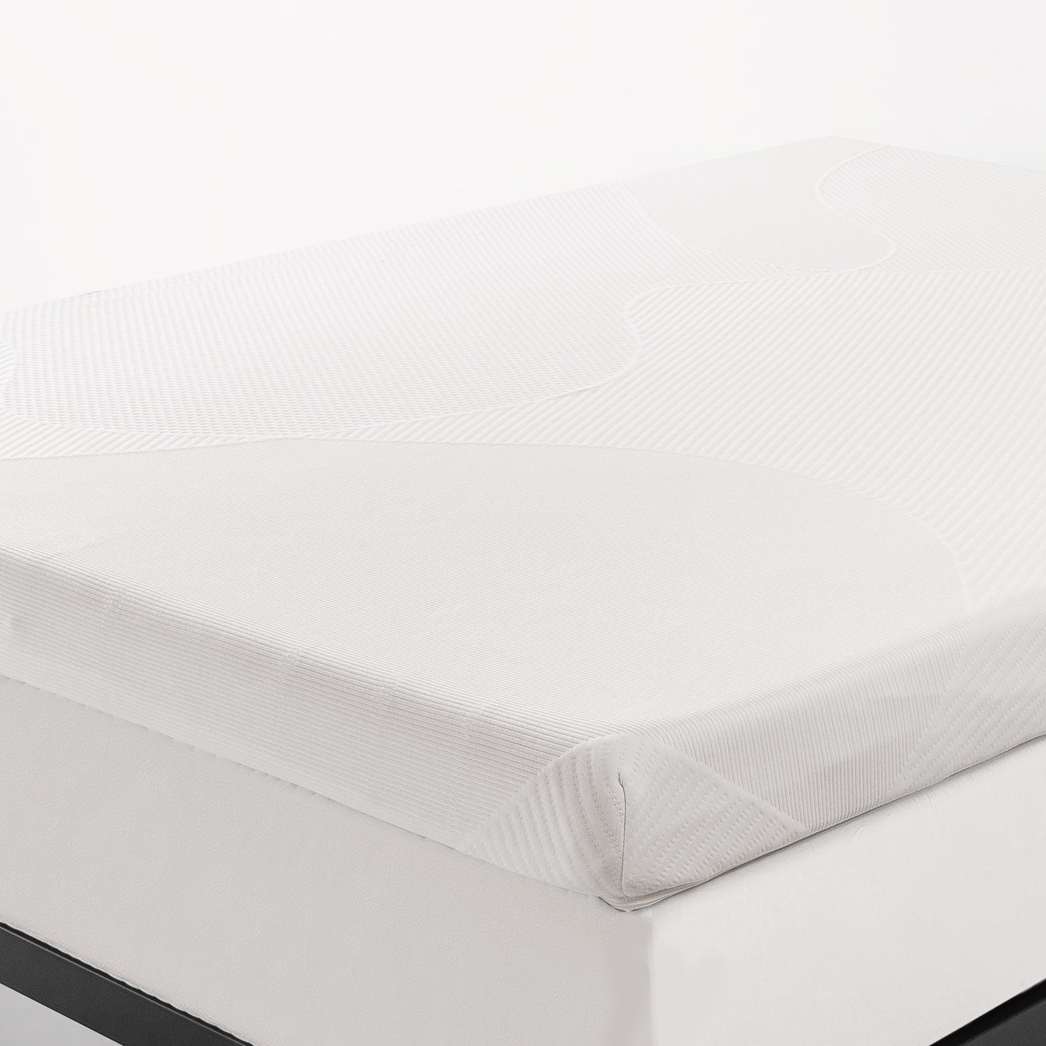 Details about   Memory Foam Mattress Topper  4" Spa Sensations Theratouch Comfort Support NEW 