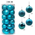 thumbnail image 2 of 24 bolas de Navidad de 6/8 cm, adornos para árbol de Navidad, decoración para fiestas, colgante de esferas de Navidad para Año Nuevo 2024, 2 of 5