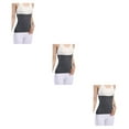 thumbnail image 1 of Transemion Stay Warm And Stylish Back Warmer Belt Breathable Elastic Waist Back Support thickened grey L 3Set, 1 of 6