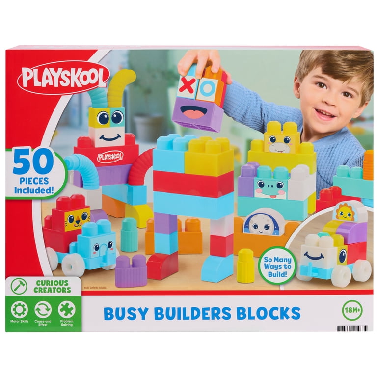 Playskool Busy Builders Blocks, 50-Piece Set photo 8