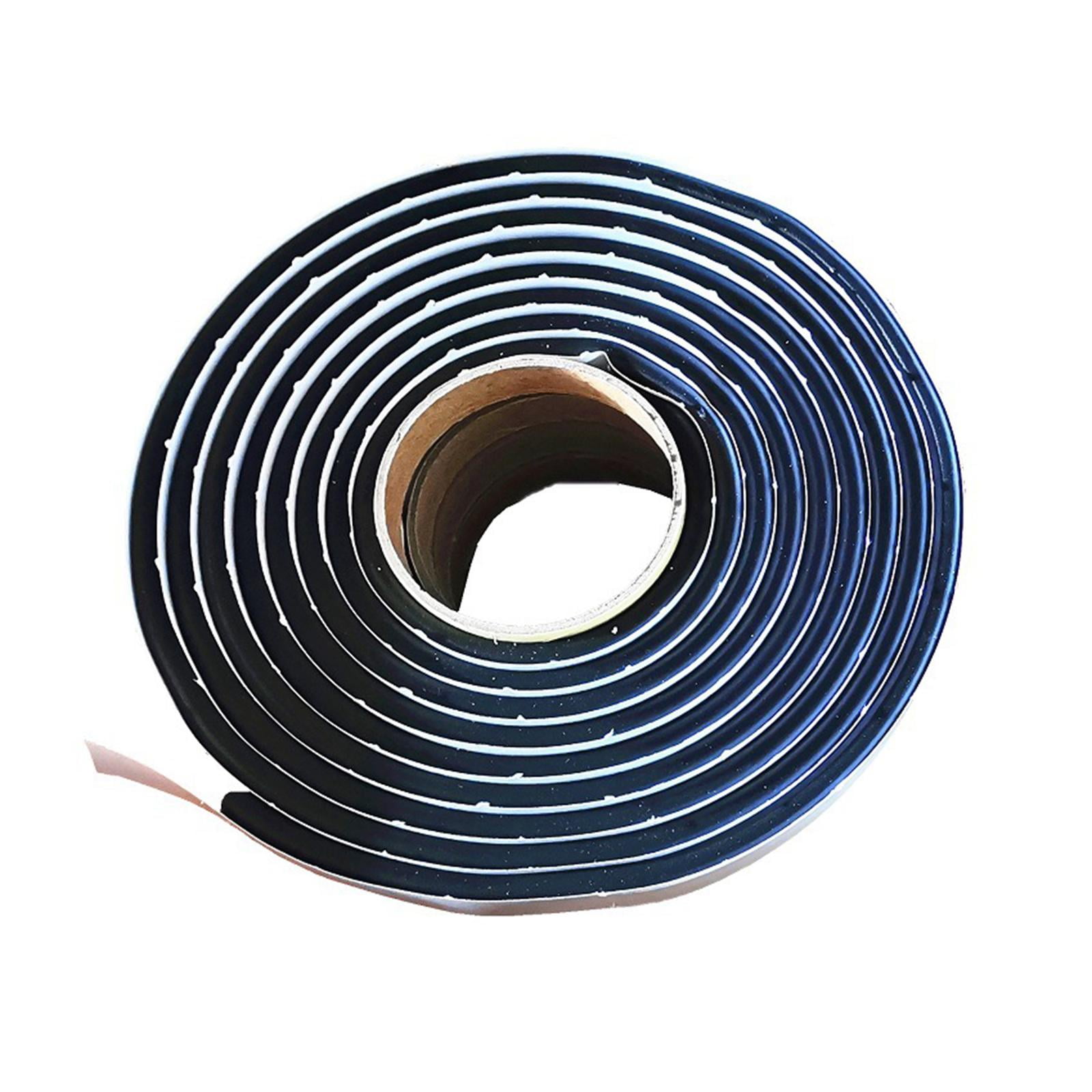 Zxpjkyu Butyl Sealant Tape Butyl Rope Butyl Rubber Sealant for RV Window Door Windshield 8mm
