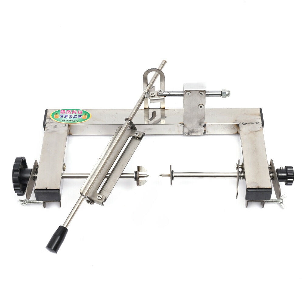 OUKANING Commercial Stainless Steel Pineapple Peeler Pineapple Slicer