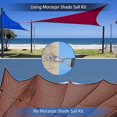thumbnail image 4 of Duty M8 Sail Fixing Kit, 304 Less Steel Canopy Fixing Kit para Tri y Square, kit de accesorios (m8), 4 of 5