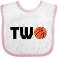 thumbnail image 3 of Inktastic Second Birthday Basketball Two Boys or Girls Baby Bib, 3 of 4