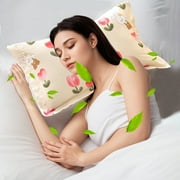Danhjin Core Core Hotel-grade Pillow Core Soft And Supportive Down Bed Pillow Suitable for Back Side Made Of-friendly Fabric Fall Pillow Covers