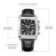 thumbnail image 2 of Reloj de cuarzo rectangular luminoso con cronógrafo analógico de negocios para hombre con estilo, 2 of 7
