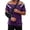 17# Dark Purple, variant on Post Shoulder Surgery Shirts for Men Full Snap Open Tear Away Short Sleeve T Shirt Chemo Port Access Tee Rotator Cuff Surgery Light Gray S