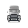 thumbnail image 3 of Kozak Compatible with Mack CX 1999-2003 Front Grille Deer Moose Brush Bumper Guard Large Black, 3 of 7