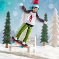 thumbnail image 5 of The Elf on the Shelf MagiFreez Holly Jolly Ollie Skateboard Set for Your Scout Elf - Includes Magical Standing Pants, elf- Sized Long Sleeve tee, Headphones and Skateboard, 5 of 5