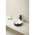 thumbnail image 3 of A&E Bath and Shower Tiny Over the Counter Ceramic Vessel Basin Sink in Black, 3 of 3
