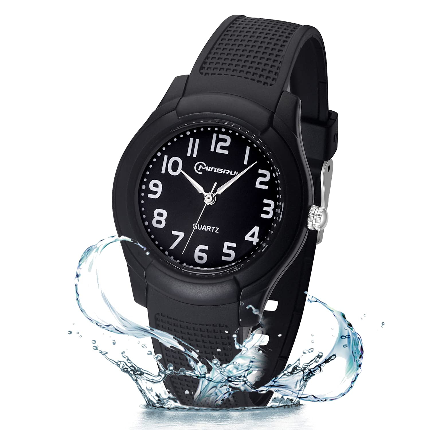 Kids Analog Watch for girls Boys Waterproof Learning Time Wrist Watch Easy to Read Time Wrist Watches for Kids