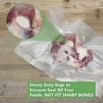 thumbnail image 5 of WishDirect Vacuum Sealer Bags Rolls Compatible with FoodSaver 4-Pack 11" x 25' Vacuum Seal Rolls Fit Inside Machine Double-Side Embossed BPA-Free Bags for Sous Vide or Food Storage (Total 100 Feet), 5 of 5