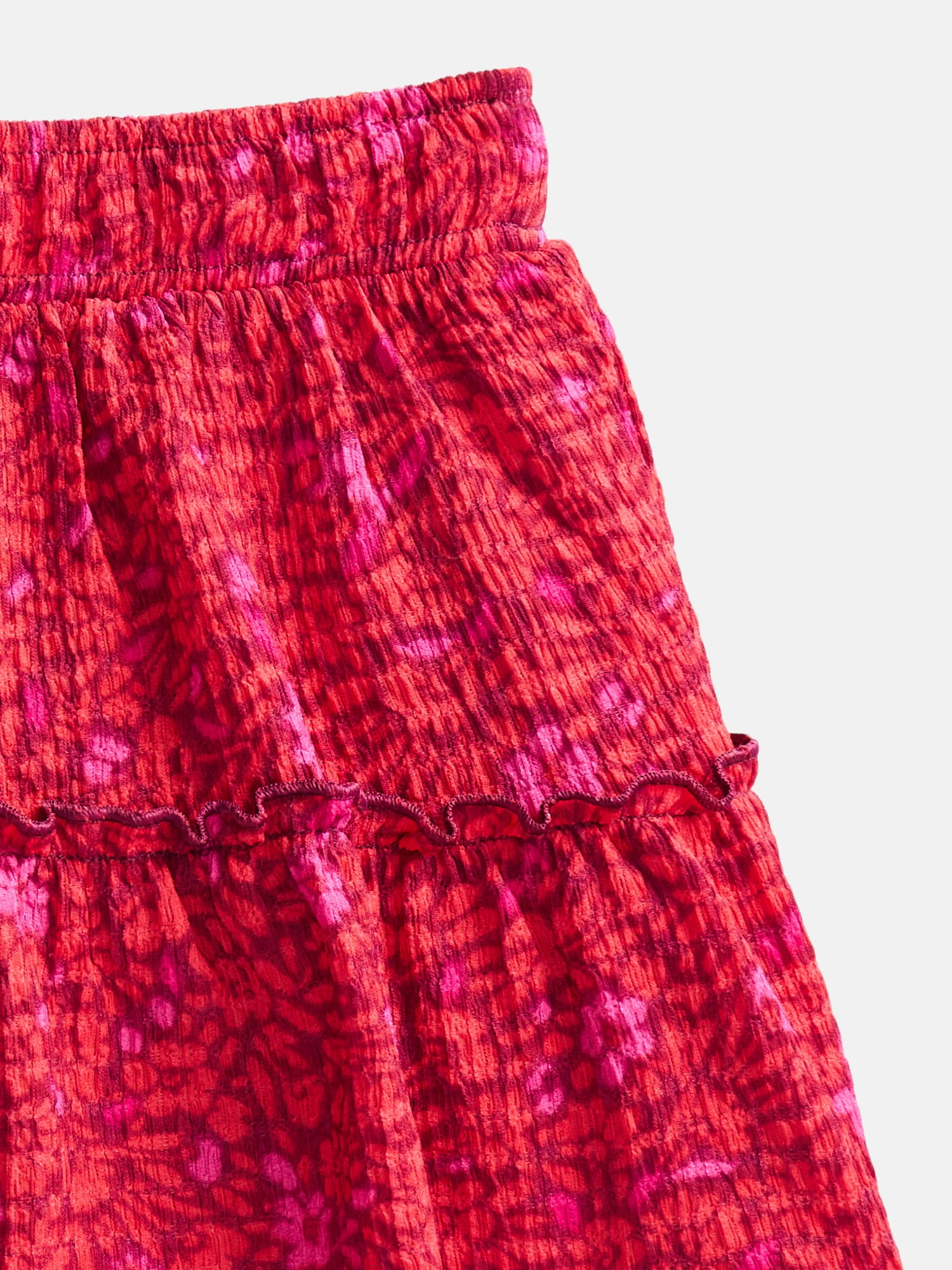 Wonder Nation Girls' Tiered Knit Skort, Sizes 4-18 & Plus