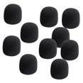 thumbnail image 4 of 10 Pieces Thicken Microphone Foam Mic Stage Microphone Cover Windscreen Handheld Stage Black, 4 of 9