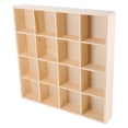thumbnail image 1 of Phenofice Beige Wood Tabletop Storage Box for Jewelry Organization and Multicompartment Features 1Set, 1 of 8