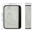 thumbnail image 6 of WYYP Flower Annabel Kidston Paper Texture Car Seat Belt Cover Protect Neck Shoulder 2Pcs, 6 of 6
