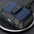 thumbnail image 5 of For Apple Airpods Pro 2 Generation Shockproof Armor Case Cover+Keychain Protective Case Skin with Secure Lock Wireless Charging Case, 5 of 5