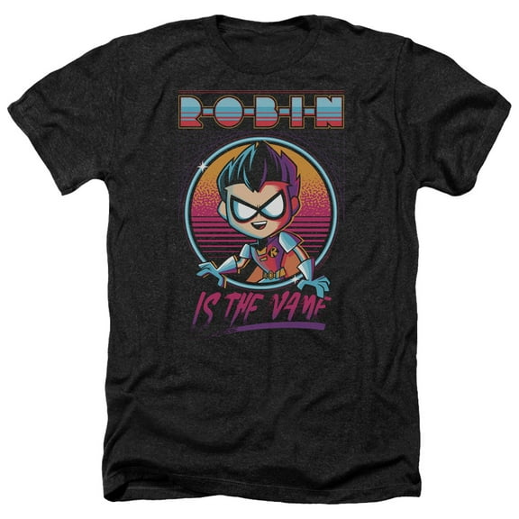 Teen Titans Go To The Movies - Robin - Heather Short Sleeve Shirt - XXX-Large