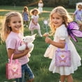 thumbnail image 2 of 24 piece butterfly series gift bags, eco-friendly non-woven reusable tote bags, suitable for wedding and birthday party favor packaging, multi-functional storage and decorative gift bag sets, appl, 2 of 9