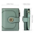 thumbnail image 2 of Sendefn Small Women Wallet Genuine Leather Bifold Purse RFID Blocking Card Holder, 2 of 6