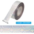 thumbnail image 2 of Uxcell Rouleau de Papier Aluminium Estampé à Chaud 0.79"X400 Pieds, Style Argent 2, 2 of 6