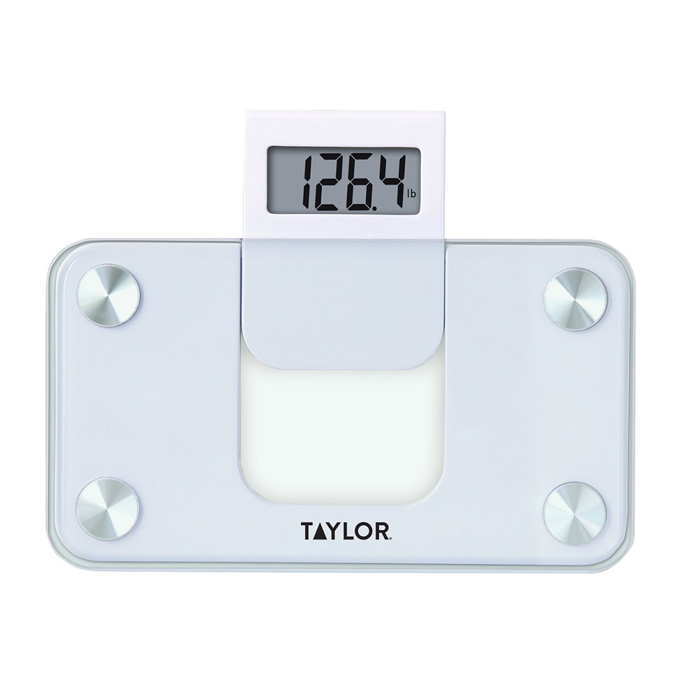 Taylor Digital White Mini Scale with Expandable Readout