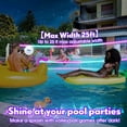 thumbnail image 3 of Set de juego de voleibol y baloncesto para piscina OHYEMO con luces LED, 3 of 7