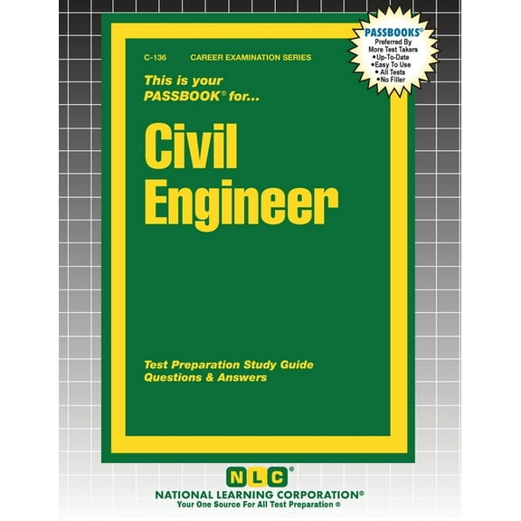 Career Examination Civil Engineer, Book 136, (Paperback)