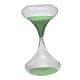 thumbnail image 5 of Temporizador de reloj de arena con gotas de vidrio para oficina, sala de estar y baño. Verde, 5 of 9
