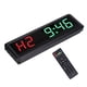 thumbnail image 4 of Reloj Temporizador De Gimnasio, DC 5V 1,8 Pulgadas, Reloj De Entrenamiento Digital Grande Con Control Remoto, Temporizador De Intervalo De Cuenta, 4 of 7