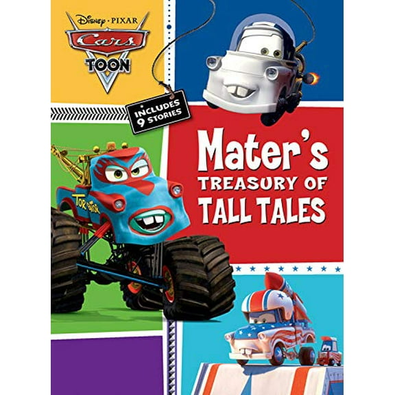 Pre-Owned Cars Toons Mater's Treasury of Tall Tales (Hardcover 9781423140535) by Disney Books