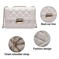 thumbnail image 3 of Bolso bandolera para mujer, moderno, acolchado, clásico, de piel sintética, 3 of 6