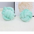 thumbnail image 2 of 22cm nudo almohada cojín decorativo guardería decoración hogar sofá Verde Sunnimix Cojín suave del nudo, 2 of 8
