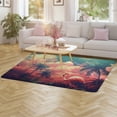 thumbnail image 3 of Flamingo Flower Tropical Carpet for Home Decoration Rugs for Bedroom Room Living Room Bathroom Entrance Door Non-slip Comfort Mat, 3 of 7