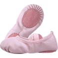 thumbnail image 2 of Zapatos de ballet de cuero Danza Medias puntas Gimnasia Zapatos de yoga Suela dividida 39 JM MX-0134803FYD, 2 of 4