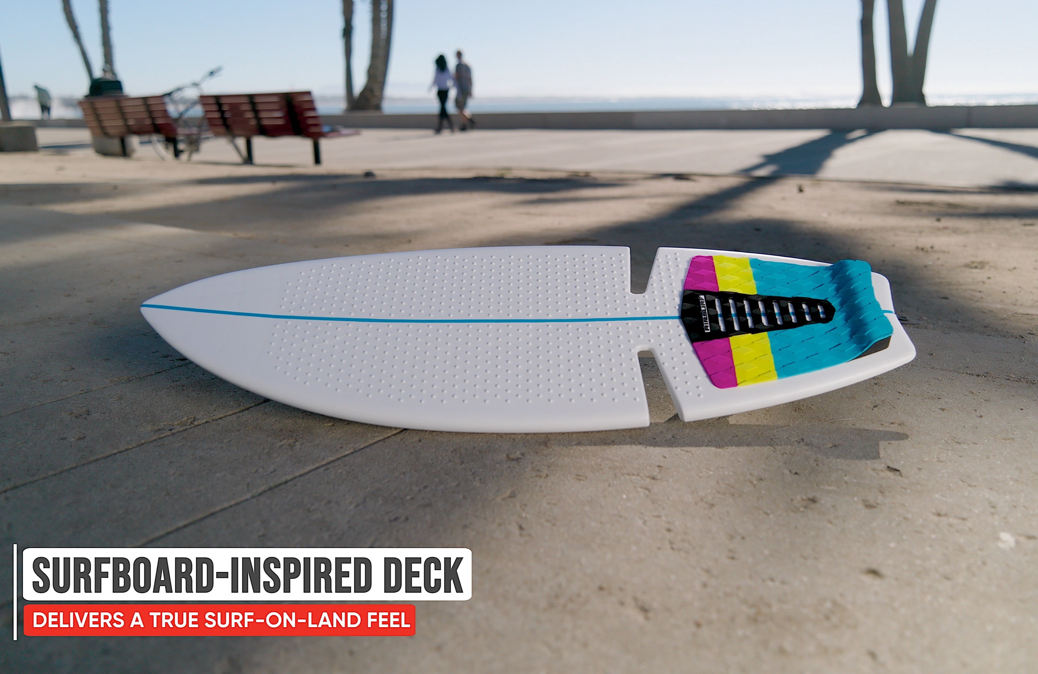Razor RipSurf Caster Board - Multicolor, 76mm 360-Degree Pivoting