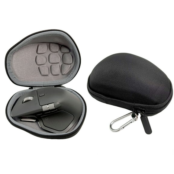 Hard Carrying Case for Logitech MX Master 4/3S, Wireless Mouse Storage Bag Portable Travel Organizer Protective Cover Carry Case with Carabiner