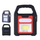 thumbnail image 4 of Antorcha de camping con luz de trabajo Cob de energía solar recargable por USB, roja, 4 of 4