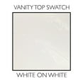 thumbnail image 4 of Design House 551085 Marble Vanity Top/Single Bowl, White/White, 49-Inch by 19-Inch, 4 of 5