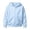 Sky Blue, variant on Generic Boys Oversized Cardigan Loose Fit Drawstring Athletic Jackets,breathable textured knit,Lightweight Fall Winter Sweatshirt Top