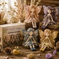 thumbnail image 6 of Butterfly Fairy Patchwork Sewing DIY Kit, 7 Styles Pre-Cut Fabric Hand Stitching Craft Set No Sewing Machine for Girls Handmade Fairy Doll Ornament Gift, 6 of 7