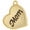 Gold, variant on Delight Jewelry Silver-tone Script Mom Heart - Large Goldtone Crystal Initial - A - Charm Necklace, 17.5" 2"