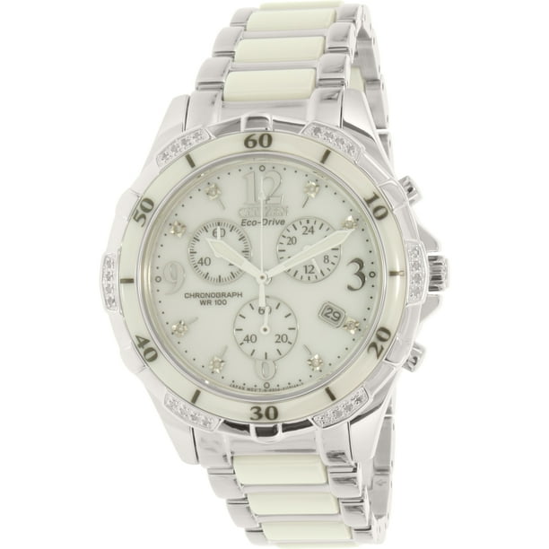 citizen white dial watch